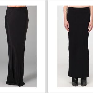 Alexander Wang Maxi Skirt (Brushed Silk)